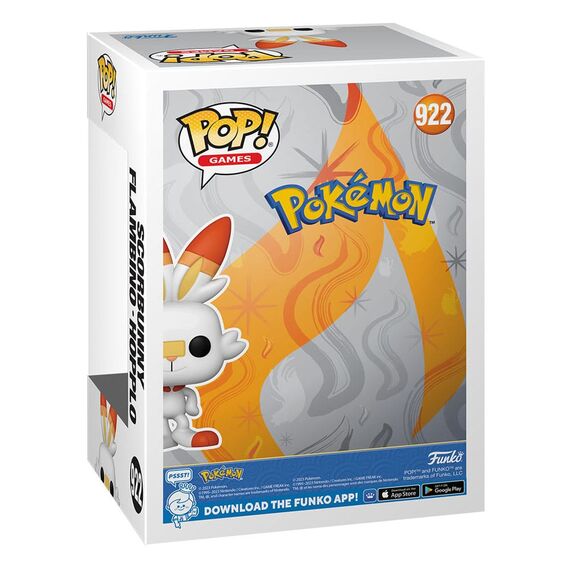 Figurka Pokemon POP! - Scorbunny (EMEA)- Zdjęcie 3
