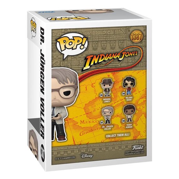 Figurka Indiana Jones POP! - Dr. Jurgen Voller- Zdjęcie 2