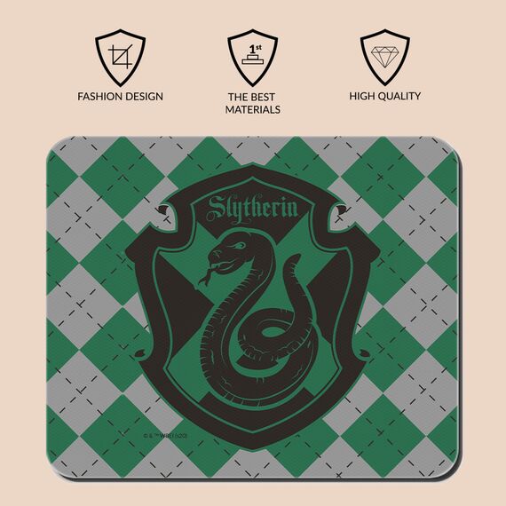 Podkładka materiałowa pod mysz Harry Potter - Slytherin- Zdjęcie 2