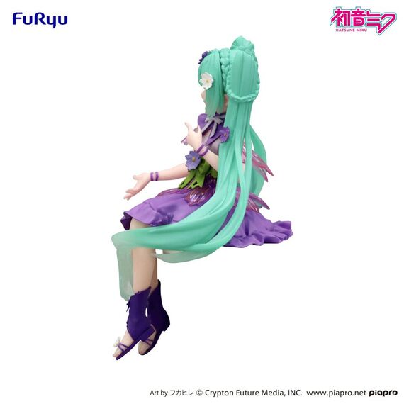Figurka Hatsune Miku (Flower Fairy Cosmos Purple Color Ver.) Noodle Stopper- Zdjęcie 3