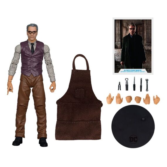 Figurka DC Multiverse (Batman v Superman: Dawn of Justice) - Alfred Pennyworth- Zdjęcie 6