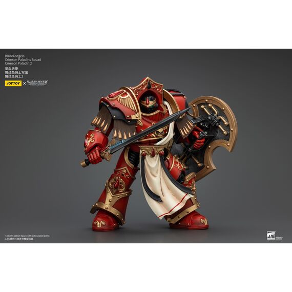 Figurka Warhammer Herezja Horusa 1/18 - Blood Angels Crimson Paladins Squad Crimson Paladin 2- Zdjęcie 5