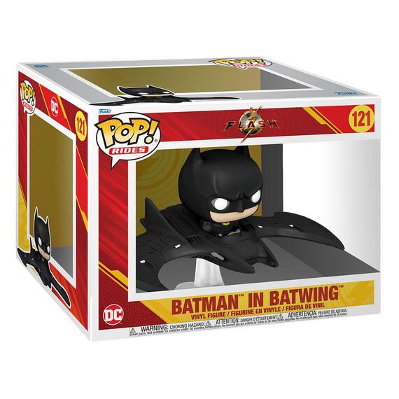 Figurka The Flash POP! Rides Super Deluxe - Batman in Batwing- Zdjęcie 3