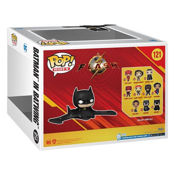 Figurka The Flash POP! Rides Super Deluxe - Batman in Batwing- Zdjęcie 4