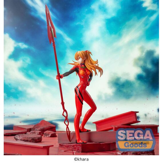 Figurka Rebuild of Evangelion Luminasta - Asuka Shikinami Langley x Spear of Longinus- Zdjęcie 4