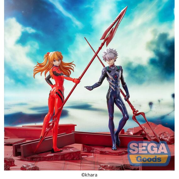 Figurka Rebuild of Evangelion Luminasta - Asuka Shikinami Langley x Spear of Longinus- Zdjęcie 7