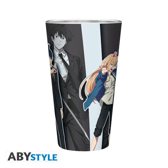 Duża szklanka Chainsaw Man - Trio (400 ml)- Zdjęcie 2