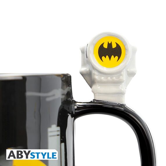 Duży kubek z rączką 3D DC Comics - Batman & Bat Signal (460 ml)- Zdjęcie 3