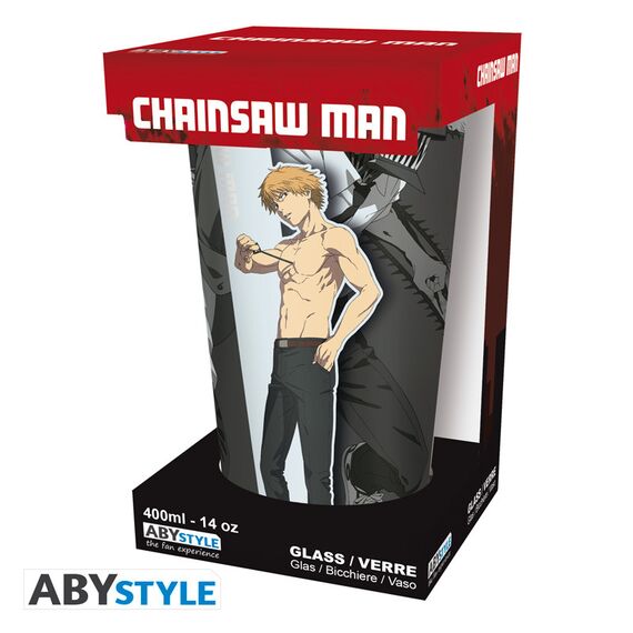 Duża szklanka Chainsaw Man - Trio (400 ml)- Zdjęcie 3