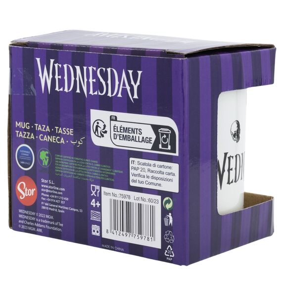 Kubek Wednesday - Nevermore (325 ml)- Zdjęcie 4