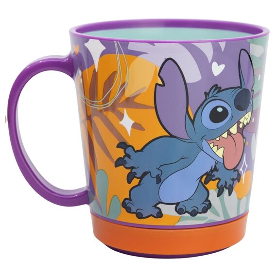 Nieprzewracalny Kubek plastikowy Disney - Stitch (410 ml)- Zdjęcie 2