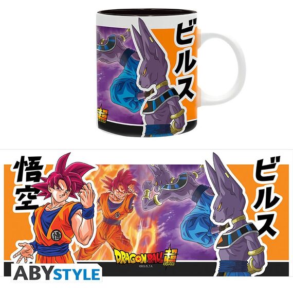 Kubek Dragon Ball  Super - Beerus VS Goku (320 ml)- Zdjęcie 4