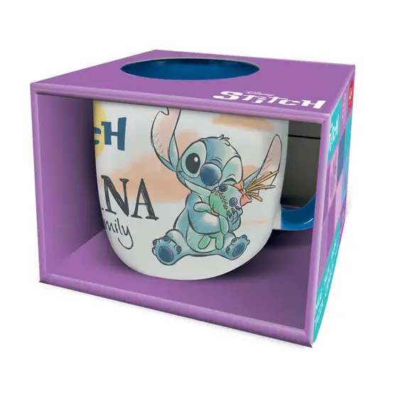 Kubek Disney - Stitch i Angel Ohana (385 ml)- Zdjęcie 2