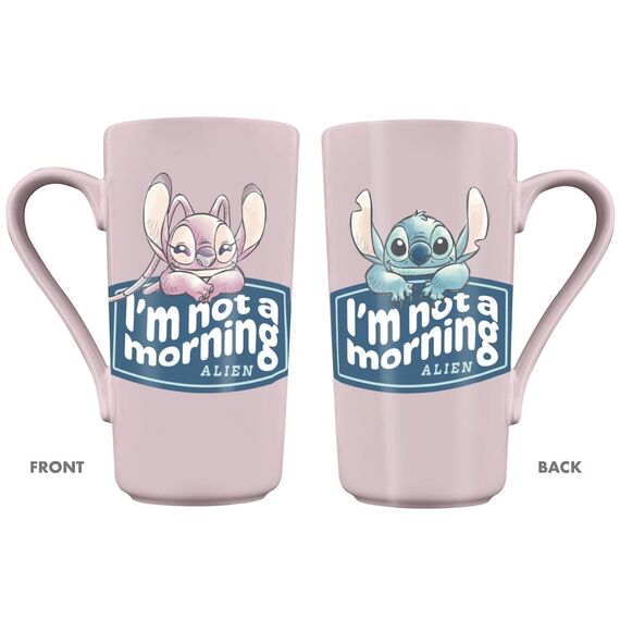 Kubek do Latte Disney Lilo i Stitch - I'm not a Morning Alien (470 ml)