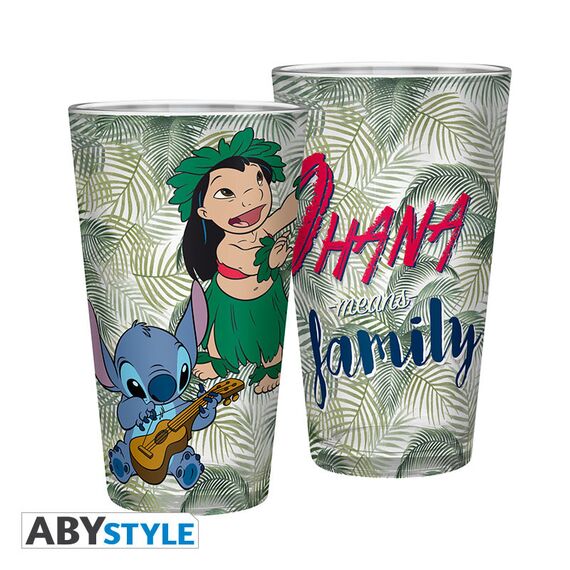Duża szklanka Disney - Lilo & Stitch (400 ml)- Zdjęcie 3