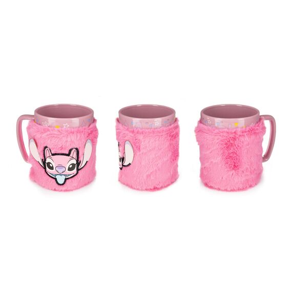 Duży kubek w futerku Disney Lilo & Stitch - Angel (458 ml)- Zdjęcie 2