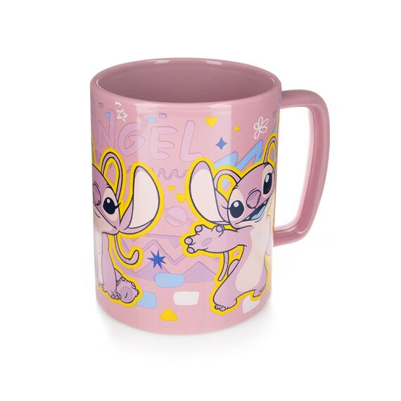 Duży kubek w futerku Disney Lilo & Stitch - Angel (458 ml)- Zdjęcie 4