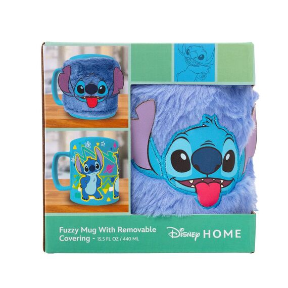 Duży kubek w futerku Disney - Stitch (458 ml)- Zdjęcie 5