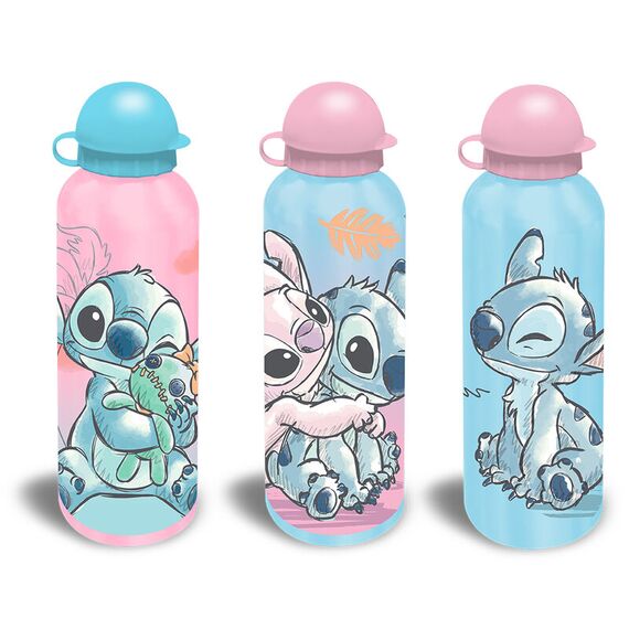 Butelka aluminiowa Disney - Stitch (3 wzory) (500 ml)