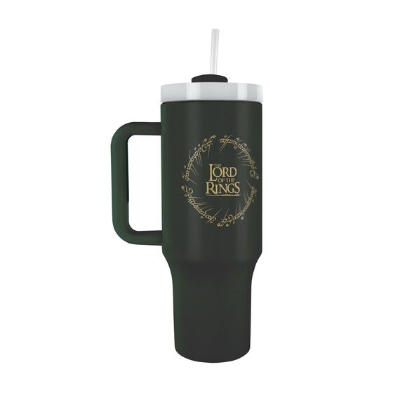 Kubek termiczny z uchem Władca Pierścieni - Elvish Inscription (1140 ml)