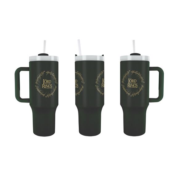 Kubek termiczny z uchem Władca Pierścieni - Elvish Inscription (1140 ml)- Zdjęcie 2