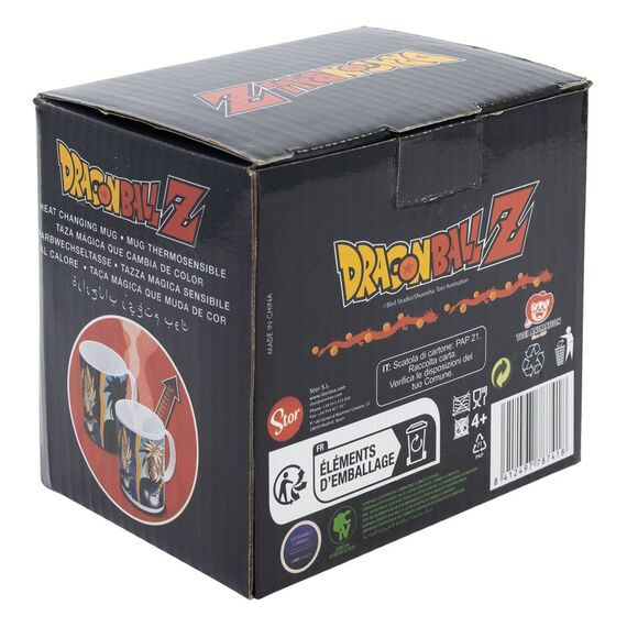 Kubek zmieniający kolor Dragon Ball Z - Vegeta & Goku (325 ml)- Zdjęcie 4