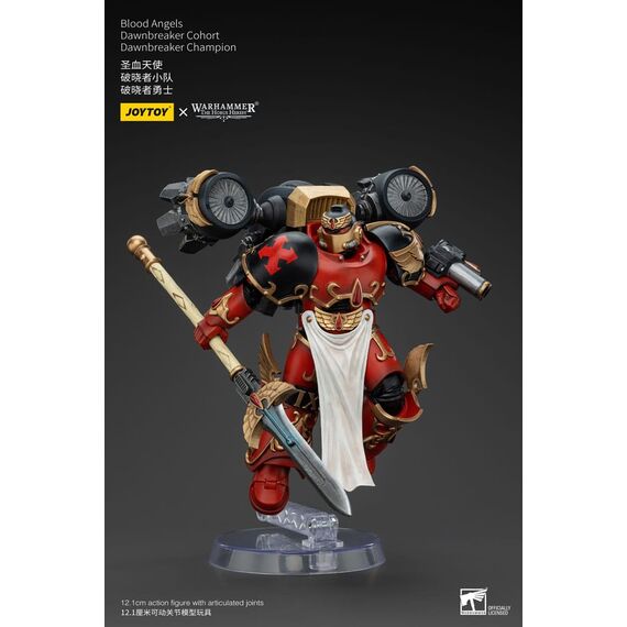 Figurka Warhammer Herezja Horusa 1/18 - Blood Angels Dawnbreaker Cohort Dawnbreaker Champion- Zdjęcie 6