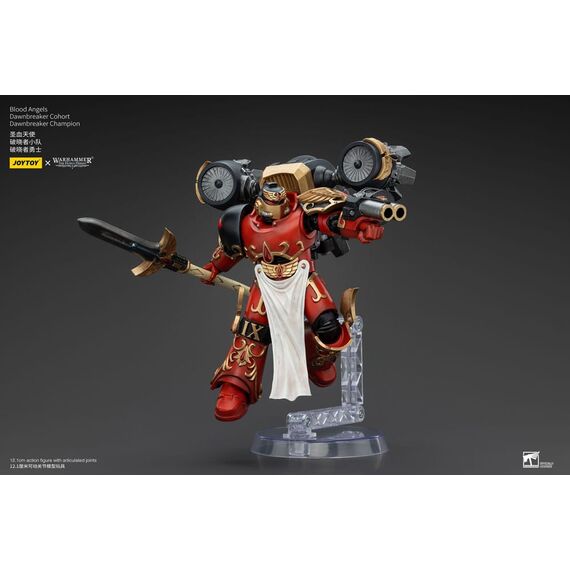 Figurka Warhammer Herezja Horusa 1/18 - Blood Angels Dawnbreaker Cohort Dawnbreaker Champion- Zdjęcie 7