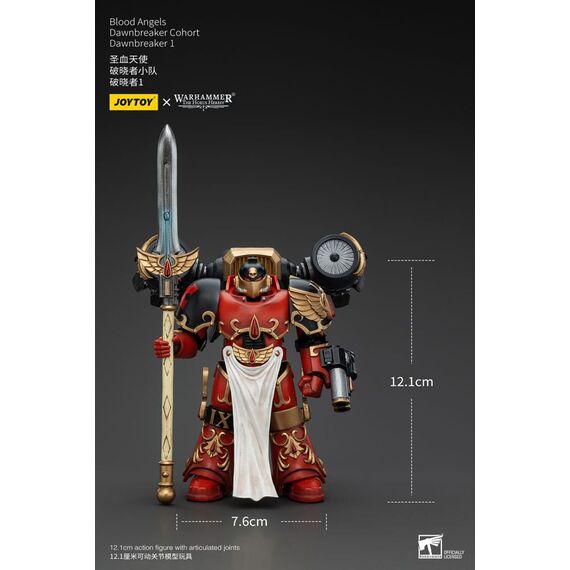 Figurka Warhammer Herezja Horusa 1/18 - Blood Angels Dawnbreaker Cohort Dawnbreaker 1- Zdjęcie 9