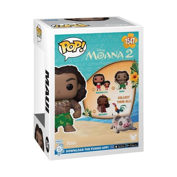 Figurka Moana 2 POP! - Maui with Fish Hook (1547)- Zdjęcie 2