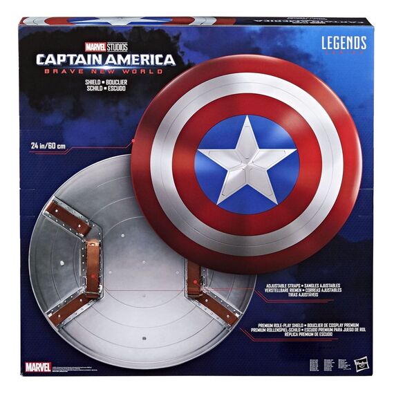 Replika Kapitan Ameryka: Nowy wspaniały świat Marvel Legends - Tarcza Kapitana Ameryki (60 cm)- Zdjęcie 2