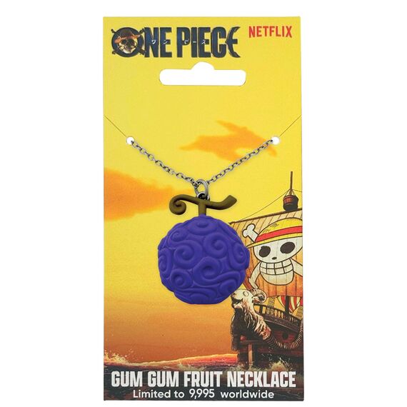 Naszyjnik One Piece (Netflix) - Gum Gum Fruit- Zdjęcie 2