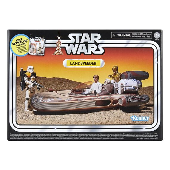 Pojazd z figurką Star Wars: Nowa Nadzieja Vintage Collection - Landspeeder & Luke Skywalker (Tatooine)- Zdjęcie 2