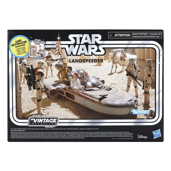 Pojazd z figurką Star Wars: Nowa Nadzieja Vintage Collection - Landspeeder & Luke Skywalker (Tatooine)- Zdjęcie 3