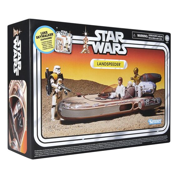 Pojazd z figurką Star Wars: Nowa Nadzieja Vintage Collection - Landspeeder & Luke Skywalker (Tatooine)- Zdjęcie 4