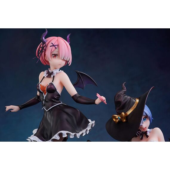 Figurka Re:ZERO KDcolle 1/7 - Ram (Phantom Night Wizard Ver.)- Zdjęcie 9