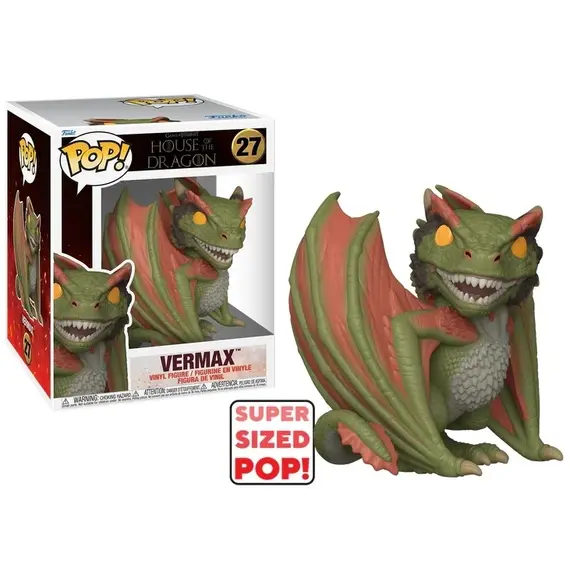 Figurka Ród Smoka Super Sized POP! - Vermax (27)