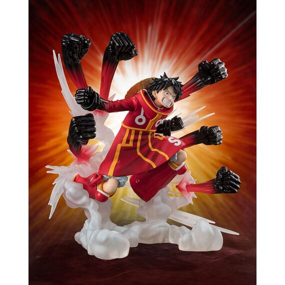 Figurka One Piece FiguartsZERO (Extra Battle) - Monkey D. Luffy (Gum Gum Hawk Gatling)- Zdjęcie 2