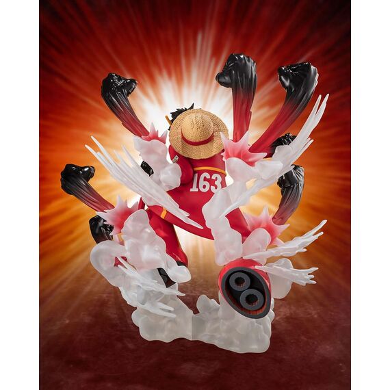 Figurka One Piece FiguartsZERO (Extra Battle) - Monkey D. Luffy (Gum Gum Hawk Gatling)- Zdjęcie 3