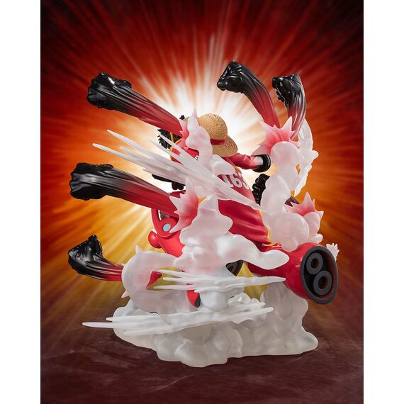 Figurka One Piece FiguartsZERO (Extra Battle) - Monkey D. Luffy (Gum Gum Hawk Gatling)- Zdjęcie 4