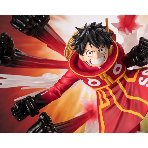 Figurka One Piece FiguartsZERO (Extra Battle) - Monkey D. Luffy (Gum Gum Hawk Gatling)- Zdjęcie 5