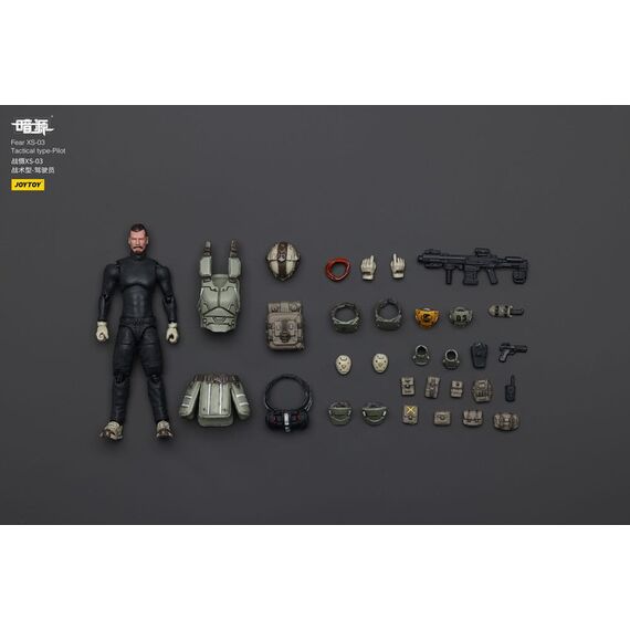 Figurka Dark Source Fear XS-03 Tactical type-Pilot 1/25- Zdjęcie 11