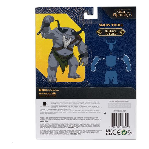 Figurka Władca Pierścieni: Wojna Rohirrimów - Wulf (BAF: Snow Troll)- Zdjęcie 6