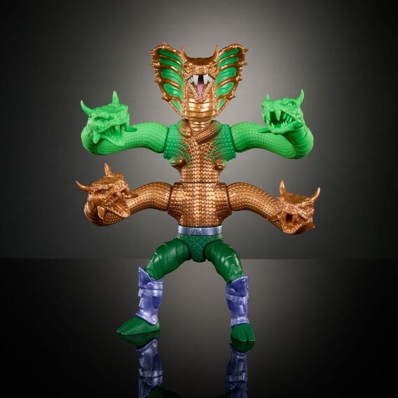 Figurka MOTU x TMNT: Turtles of Grayskull Deluxe - King Hiss- Zdjęcie 2