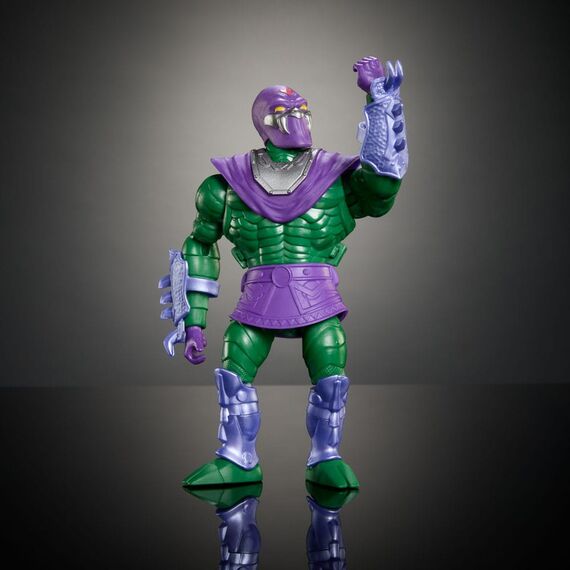 Figurka MOTU x TMNT: Turtles of Grayskull Deluxe - King Hiss- Zdjęcie 8