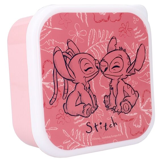 Zestaw 3 pojemników śniadaniowych Disney - Stitch Let's Eat!- Zdjęcie 3