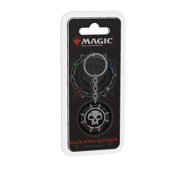 Brelok metalowy Magic: The Gathering - Black Mana- Zdjęcie 2