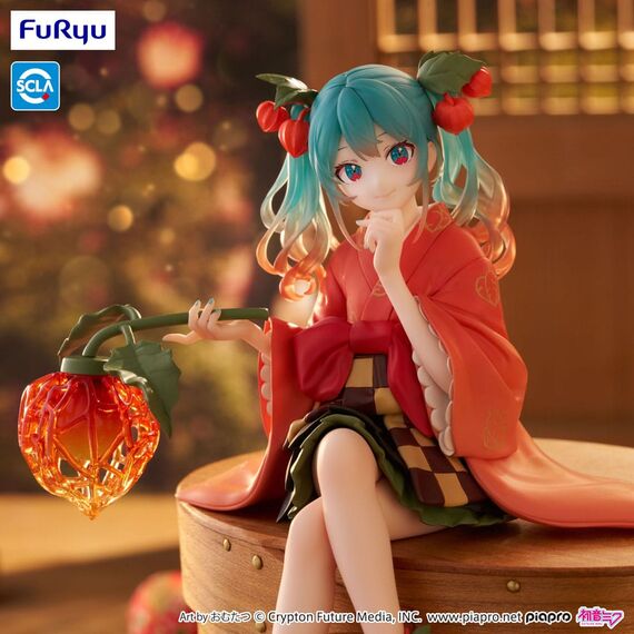 Figurka Hatsune Miku (Flower Fairy Winter Cherry) Noodle Stopper- Zdjęcie 7