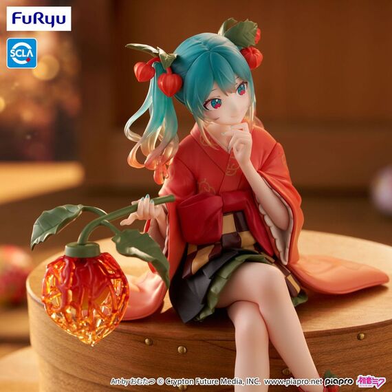 Figurka Hatsune Miku (Flower Fairy Winter Cherry) Noodle Stopper- Zdjęcie 8