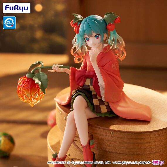 Figurka Hatsune Miku (Flower Fairy Winter Cherry) Noodle Stopper- Zdjęcie 10